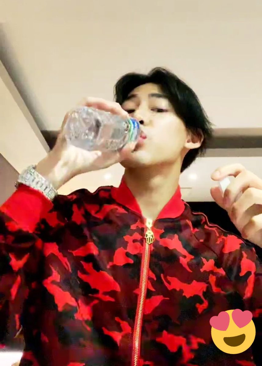 190912] Bambam wearing • KASH - Camouflage Track Jacket. It's