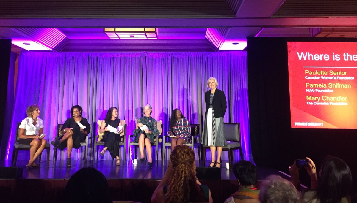 cdnwomenfdn's tweet photo. Thanks to #WomenFunded2019 for including our CEO @PauletteSenior1 in the transformative conversation on funding #genderequity! @womensfunding
#WF2019 #leadershipforachangingworld #womenruntings https://t.co/3PIInjqbry