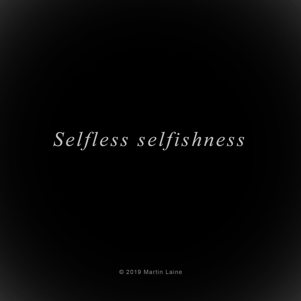 rimpleshymes's tweet photo. Selfless selfishness

Illusion, confusion, retribution,
a cycle you continue to indulge
with that little child in the mirror.
Growing isn’t about knowing
but believing that doing
will make things better.

#poetry #art #Selfless_selfishness https://t.co/0qcEE5UICm