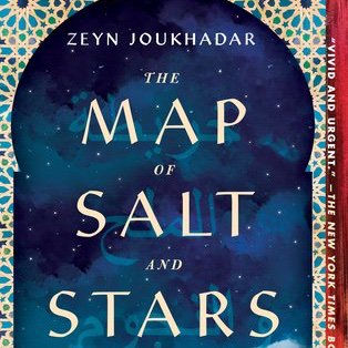 EmilyBoak's tweet photo. finished #themapofsaltandstars by @ZeynJoukhadar months ago and still thinking about the achingly beautiful way they weave together a child's perspective of the refugee crisis in Syria with tales of traveling mapmakers and explorers among caravanserais and khans https://t.co/d2nXOlEpVa