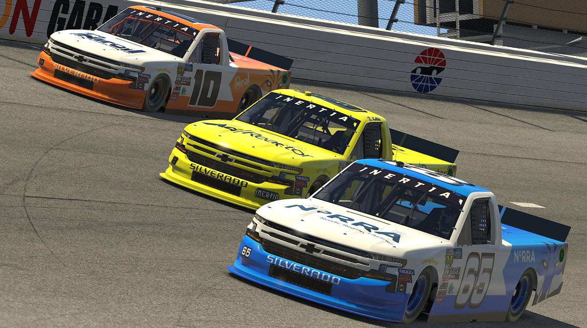 New <a href="/Trellet/">trellet.net</a> Truck Series is here!

New Car, New format, New lineup! We are happy to welcome Rauno Kokko to the team!

Inertia Simracing will be running the season with the following line-up:

4 Rauno Kokko
10 Hannu Etupaltta
65 Marko Penttinen