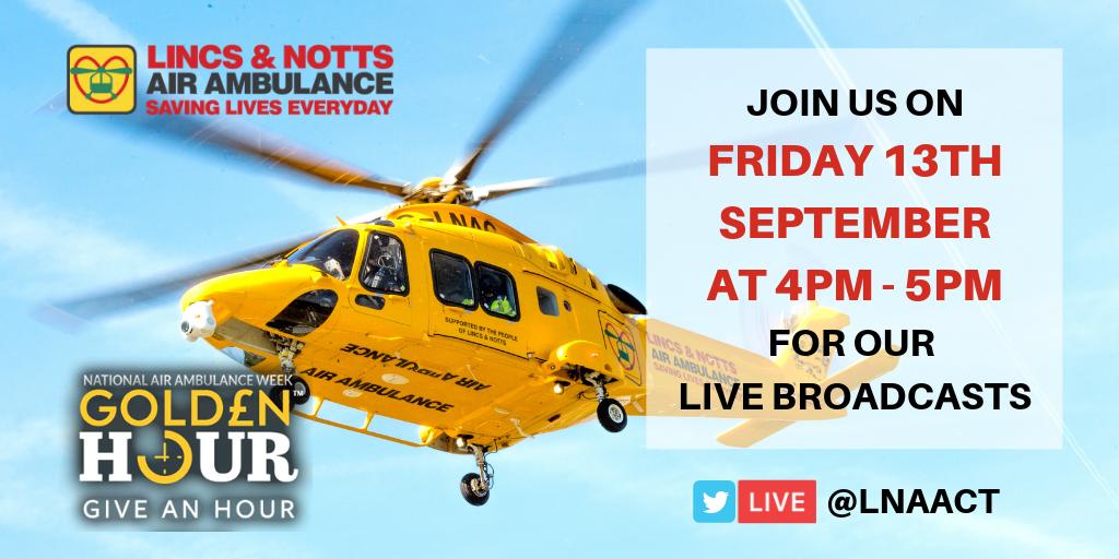Lincs & Notts Air Ambulance tweet media