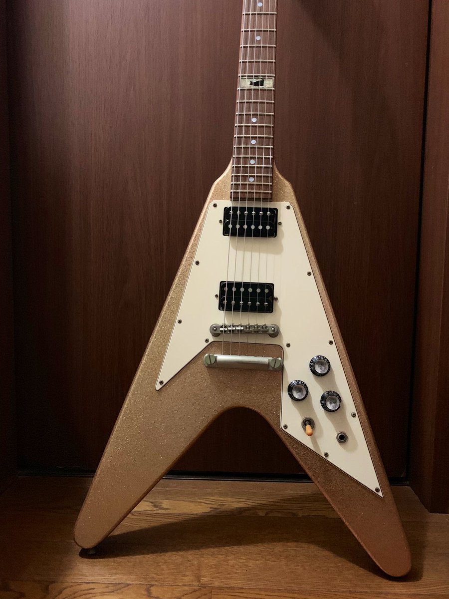 使ったのはBurny LV-115KK L'Arc〜en〜Ciel Kenさんモデルです。70年代