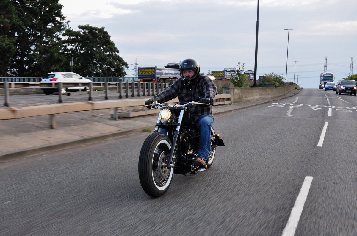 SinnerCo's tweet photo. The last of the summer 2019, Great Britain 🇬🇧 @Biltwell @chopcult #attitudecycles #bobber @harleydavidson #sportster https://t.co/KH8pGtzP6t