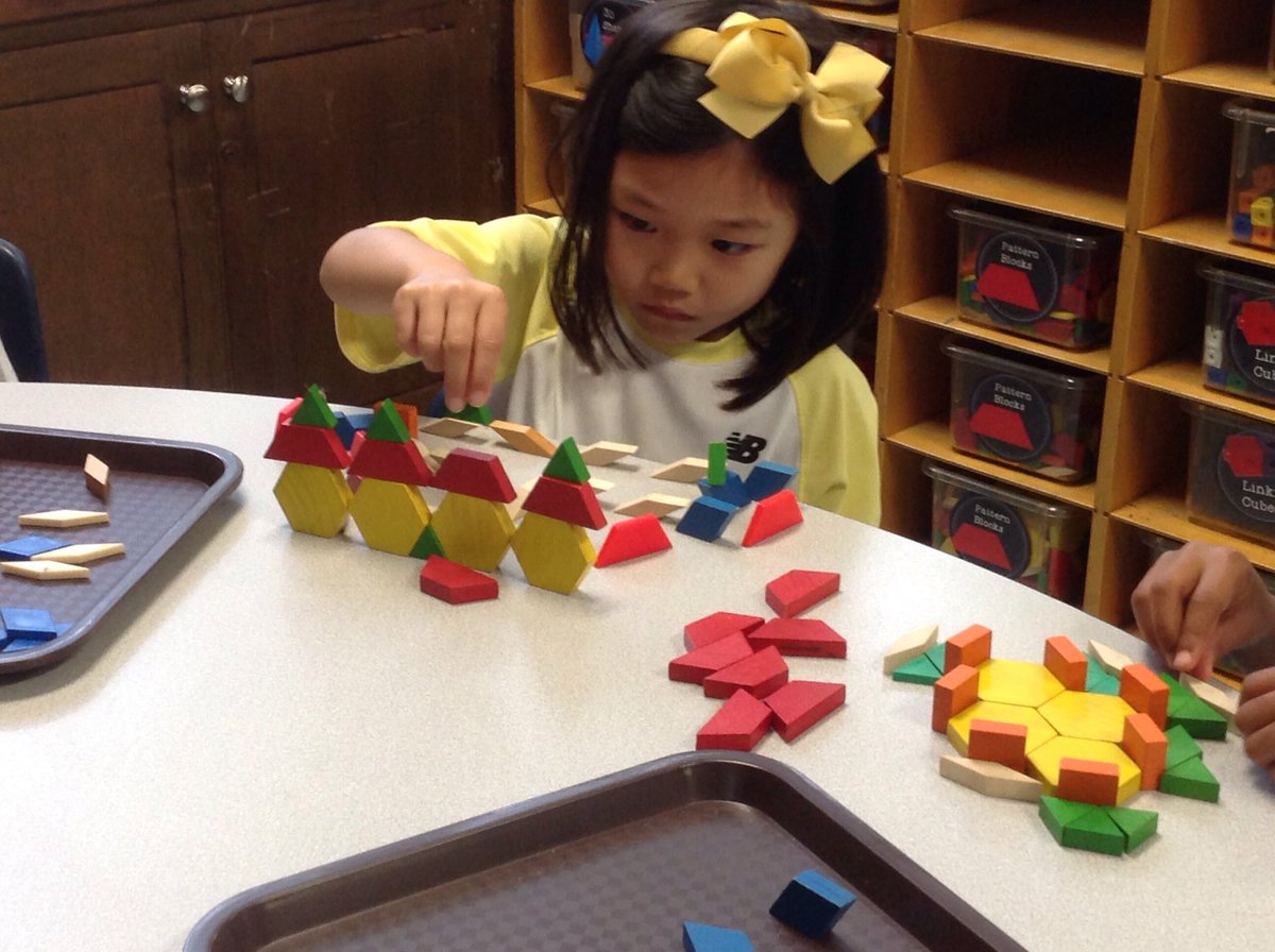 More exploration with pattern blocks in KC.