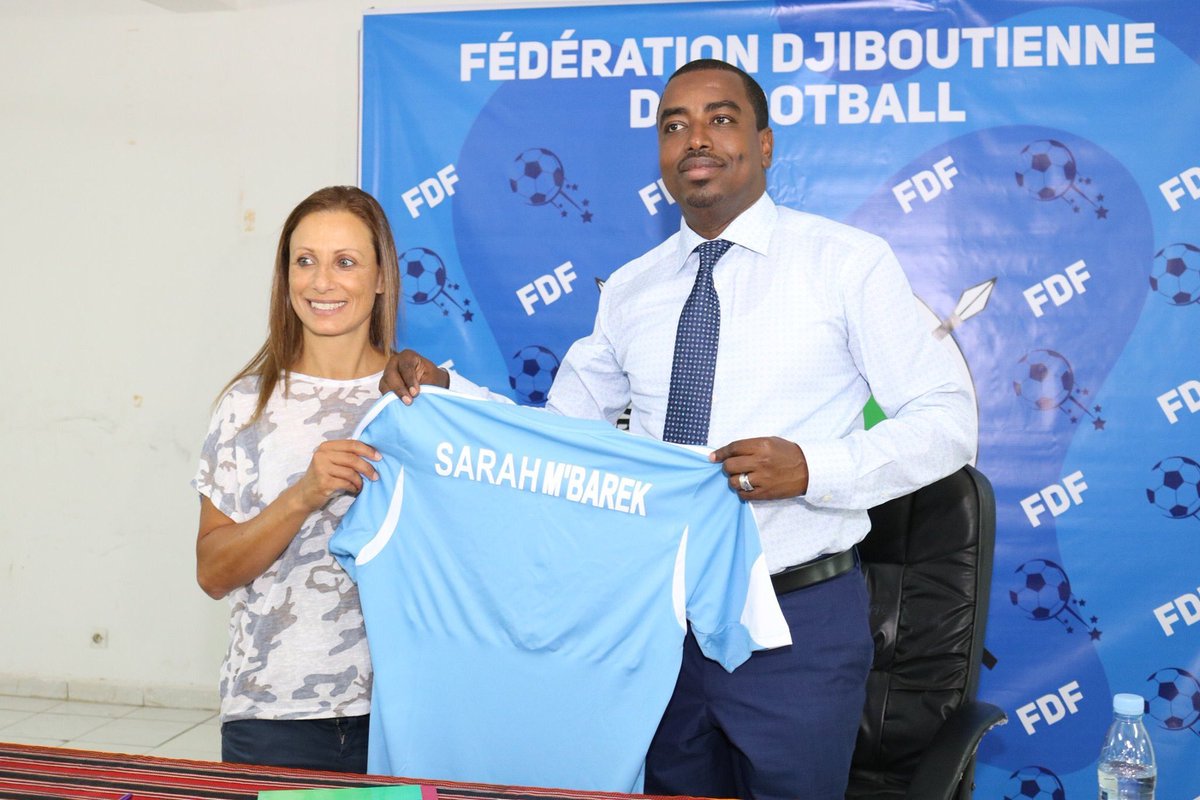 Bonne chance à toi <a href="/BarekSarah/">Sarah M'barek</a> pour ce nouveau challenge à la tête de la sélection féminine de la Fédération Djiboutienne de Football. 
#Signature #Football #WomenFootball #Africa #HeadCoach #France 
🙌🏽⚽️