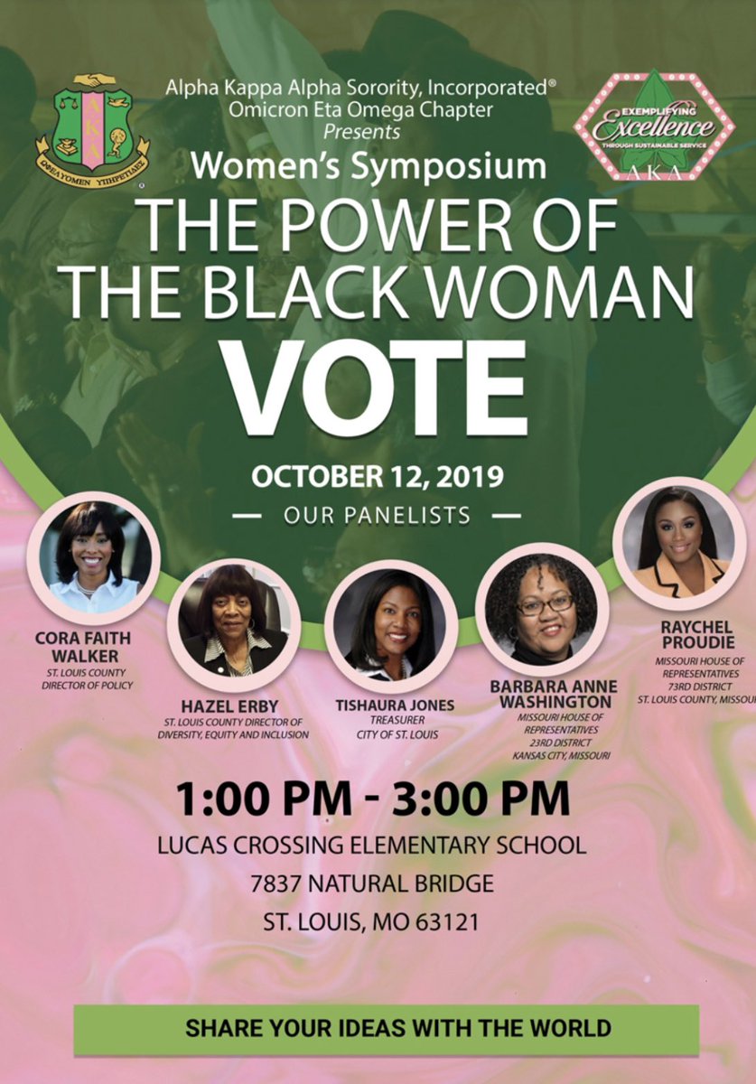 Save the date! #blackwomenvote #blackwomenlead #trustblackwomen