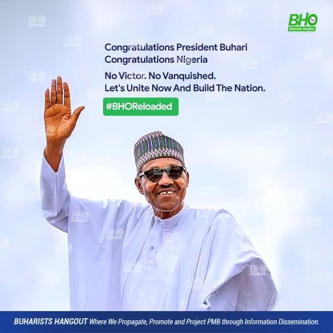 buharists's tweet photo. Yesterday Is Gone.
Today Is Here.
The Future Beckons.

#BHOReloaded
#BuharistsHangOut https://t.co/BGtLP2uTv1