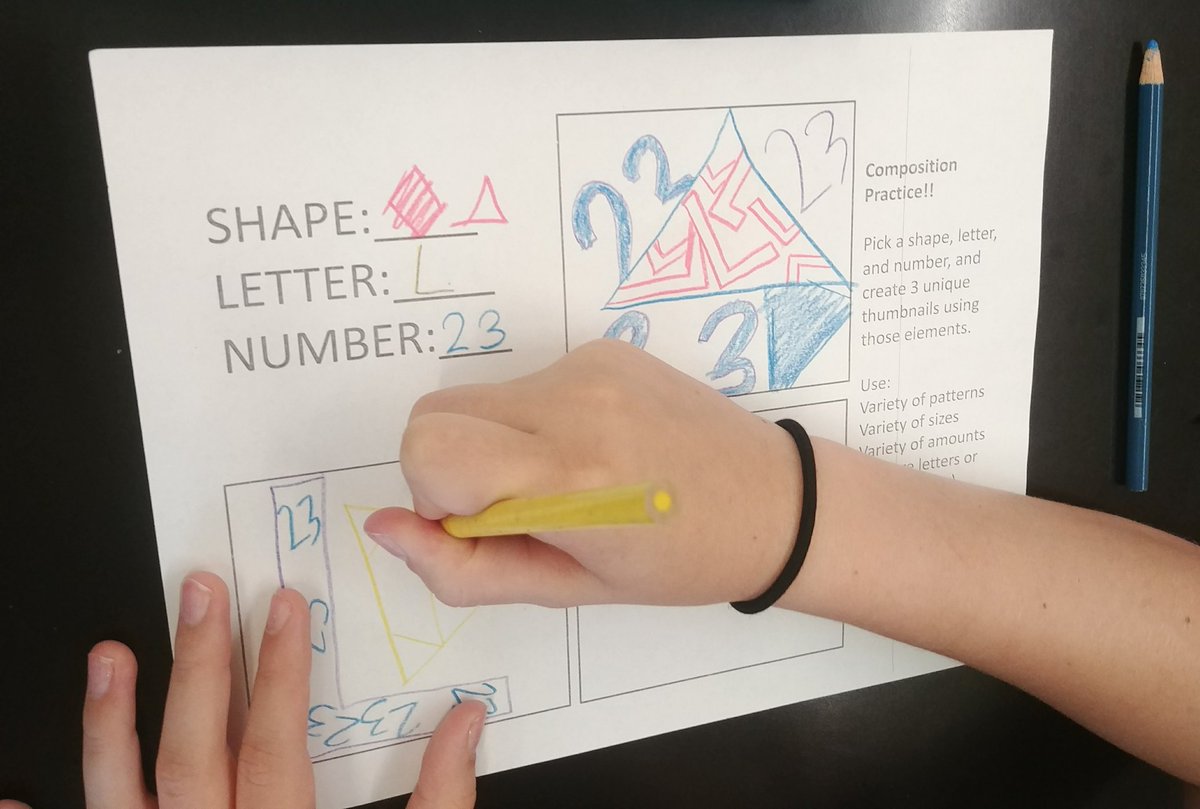 MWArtDept's tweet photo. 8th graders practicing composition and design principles and techniques. Simple ingredients, super fun results! #ArtsEdWeek #cookingwithcolor #composition https://t.co/GlgHdH5zCl