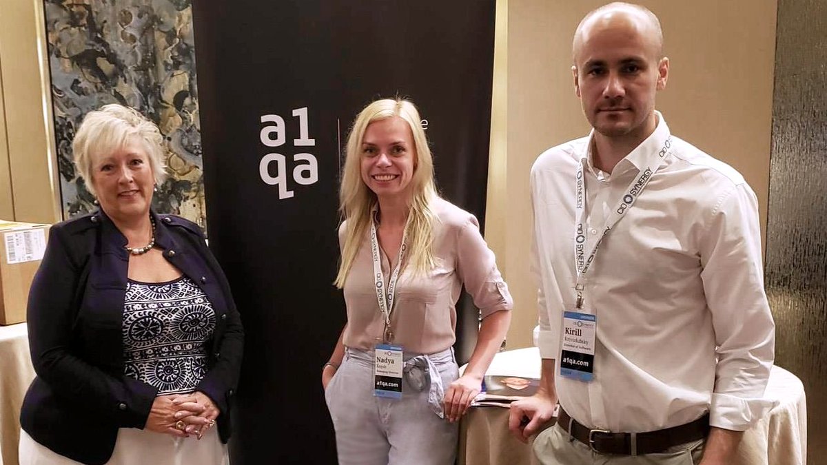 A1QA_testing's tweet photo. a1qa is excited to have #CIOcollaboration with IT executives in the Empire State!
Who else is at #CIOSynergy in #NewYork today? Come to our team and deliberate on #QA issues.
If you are not planning to visit the event, drop us a line at start@a1qa.com to meet in New York City. https://t.co/xTgxdVcsiA