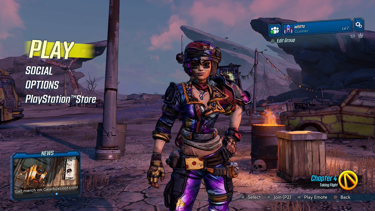 Gary Whitta (inactive) on X: "Borderlands 3 is so much fun! And I already got a legendary for my Moze with cosmic cats on it. #PS4share https://t.co/jACEGMtPOh" / X