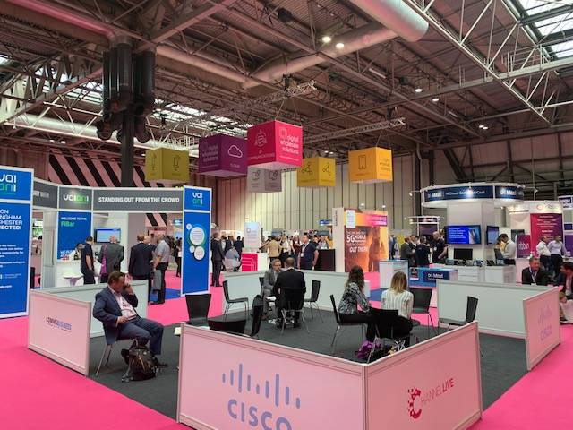 GroupSprint's tweet photo. Some great speakers and fantastic exhibitors at @Channel_Live_ this year. Exciting times ahead for technology and channels. #CHLive19 https://t.co/TYfGragL3i