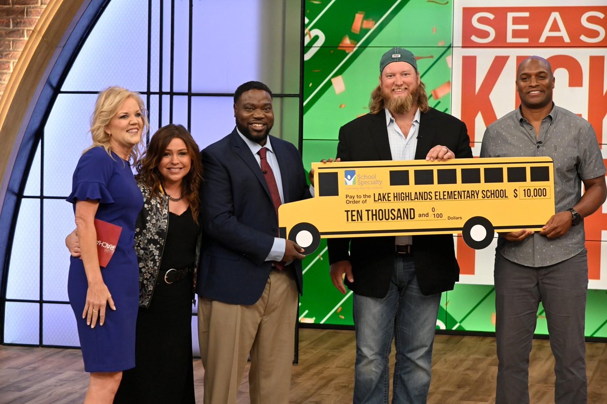 risdpta's tweet photo. Catch @CurtisJenikins & @3jstone on Monday's @RachaelRayShow? Great moments, well deserved recognition for one who inspired all with his kindness last December, buying presents for kids on his bus using saved up honeymoon money. https://t.co/xoxJnWbSl6 #RISDsaysomething #RISDPTA https://t.co/3UDrdK1OJL