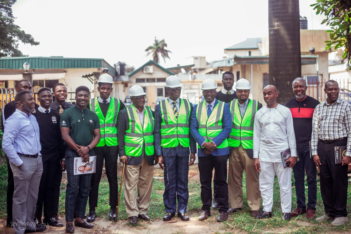 KBKLUB's tweet photo. We also had the Deputy Provost of the College of Medicine, University of Lagos, Life Kbite Prof. Sunday Akinbo at the groundbreaking ceremony to begin the work on the Renovation of the Multipurpose court at the hostel premises of the College.
#KBKLUB #philanthropy https://t.co/lKKNLUGpqH