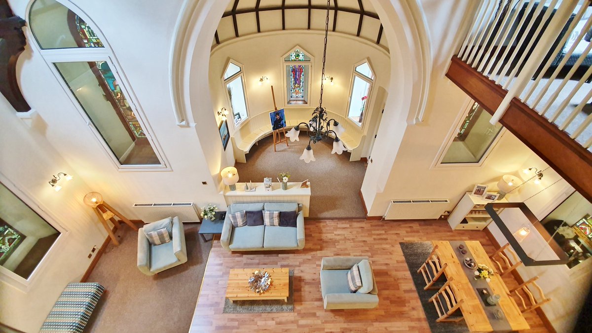 Holy conversion, Batman! - £225,000 buys a lot in Lanarkshire. The Scotsman's home of the week is a former church in Crawford - sadly no gravestones included.  #lanarkshire #scotsmanproperty scotsman.com/property/a-fin…