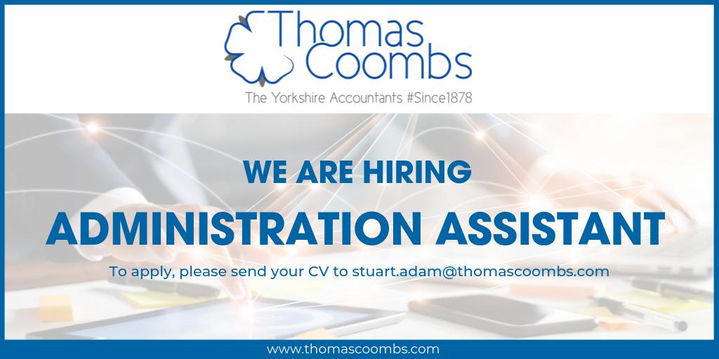 We have a great opportunity for a hard working individual to join our team as an #Administration Assistant.

You will work alongside the Assistant to the Directors, providing effective #admin support to members of our team.

For info: bit.ly/2kGxbgk #Leeds #Vacancy #Job