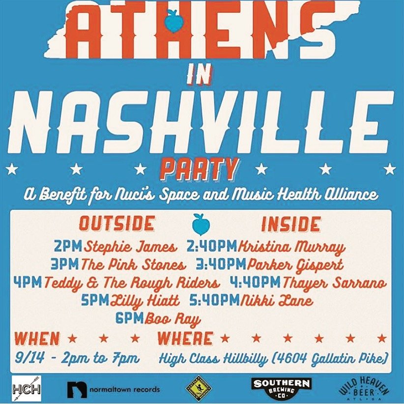 #AmericanaFest happenings this Saturday with a stellar lineup - see ya there! <a href="/hchvintage/">High Class Hillbilly</a> <a href="/nikkilanemusic/">nikkilane77</a> <a href="/NormaltownRec/">Normaltown Records</a> <a href="/LHBrew/">Little Harpeth Brewing</a>