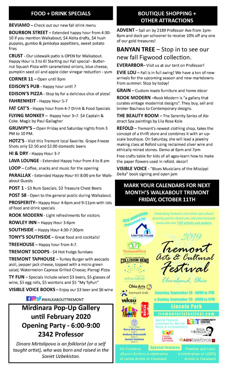 Calling all landlubbers and swashbucklers alike for Walkabout Like a Pirate tomorrow (Sept 13) from 5 to 10 p.m.  Read about it here or below - if ye dare! #walkabouttremont experiencetremont.com/featured-event…