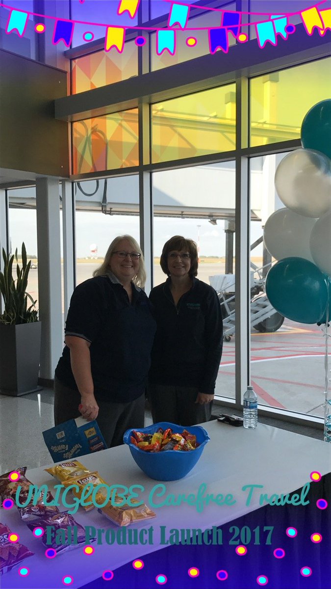 UniglobeYXE's tweet photo. #Throwback to our 2017 Fall Travel Show! We always have such a great time at this event and can't wait for this year's fun to begin. See you Saturday at @fly_skyxe!
#ThingsToDoInSaskatoon #Saskatooning #TravelAgentLife #TravelPlanning https://t.co/tWLwXtXr1N