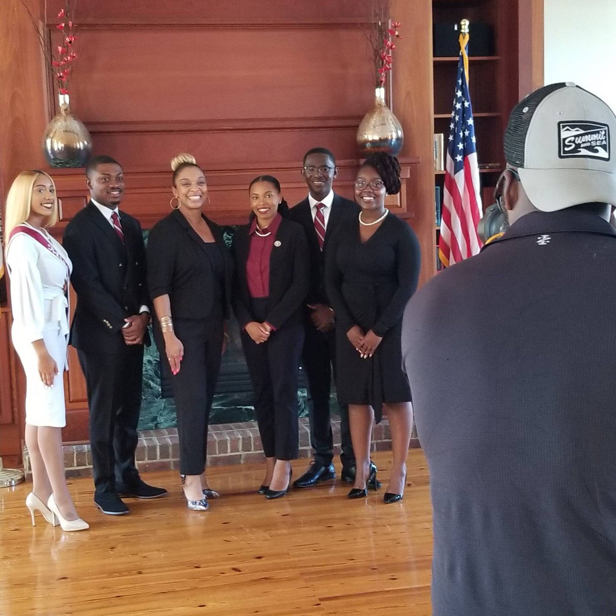 ShawUniversity's tweet photo. Picture perfect. Our annual photo shoot of our student leaders. 
#ShawU
#ExcellenceOpportunity 
#ThisIsShawU 
#TerrenceJones https://t.co/2F1ty84C5I