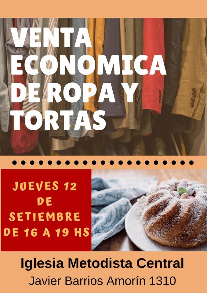 טוויטר \ Iglesia Metodista en el Uruguay בטוויטר: "HOY en Central, nuevamente VENTA #ROPA Y #TORTAS. Les esperamos desde 16 a 19 hs. 👚👕🧥👔🍰🥞🥮 ➡️ en J. Barrios Amorín 1310 https://t.co/A7HfTB02HF"
