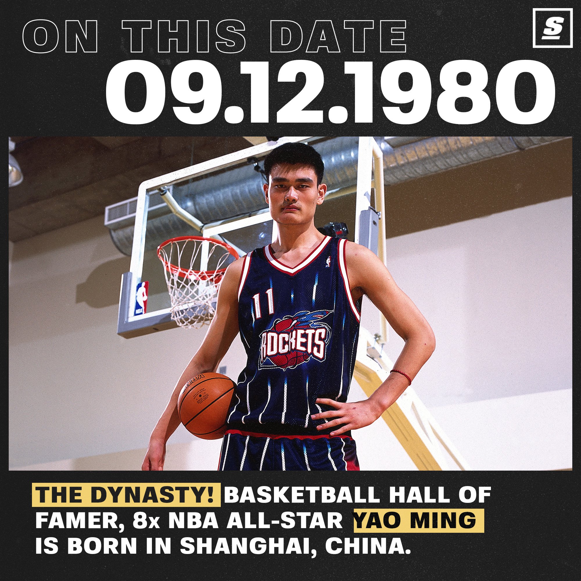 Happy birthday to Yao Ming!   