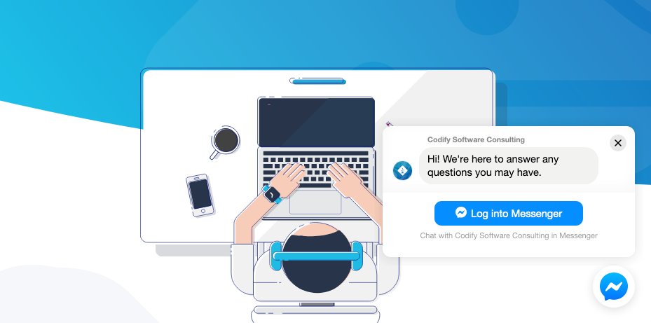 codify_pt's tweet photo. You can now chat with us directly from our website! Let us know if you have any question or suggestion. ⠀
.⠀
#codify #website #facebook #social #apps https://t.co/M16hHVfgiR