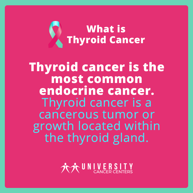 UnivCC's tweet photo. We're proud to say with the right treatment and early detection, the overall 5-year survival rate for people with thyroid cancer is 98%! https://t.co/WayMjdWEme