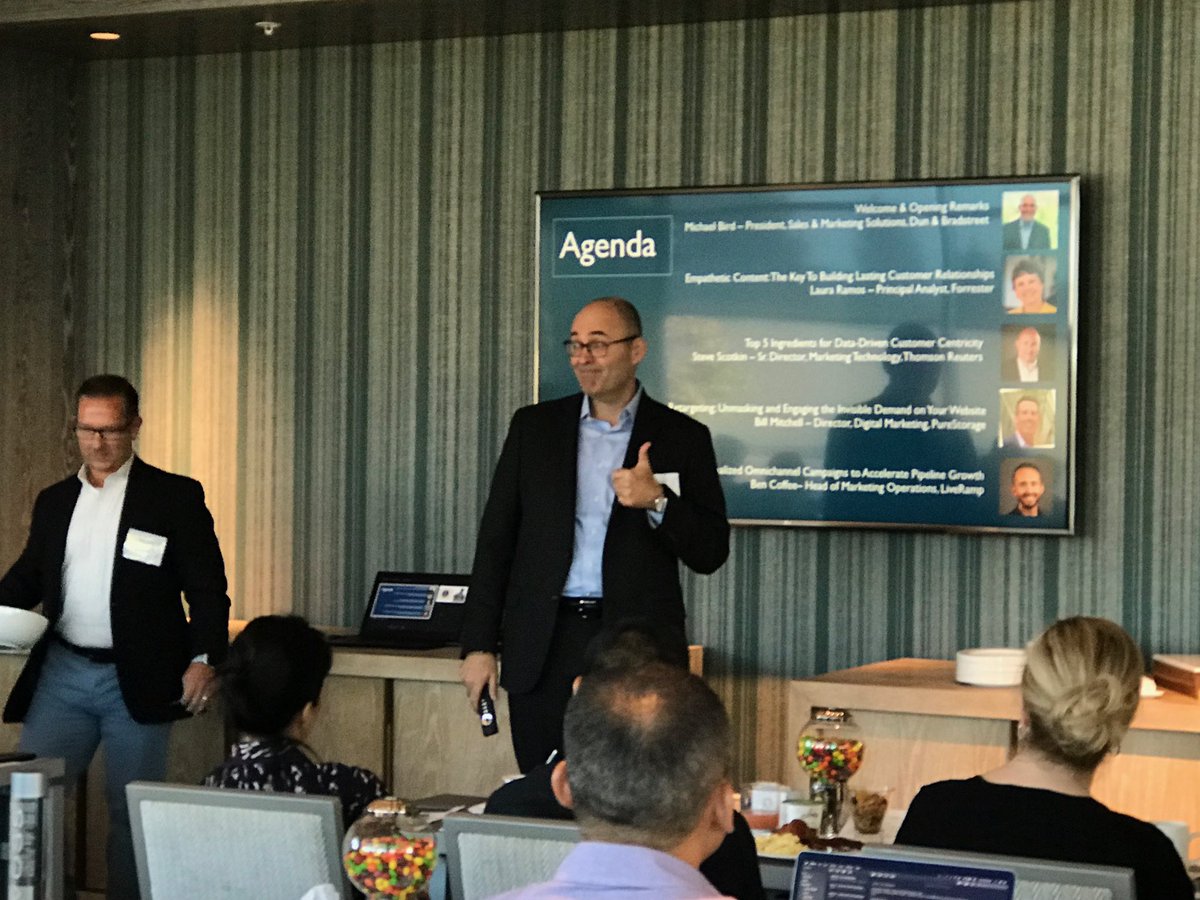 birdmichaelc's tweet image. Great morning kicking off our @DunBradstreet Breakfast Forum featuring @forrester in Silicon Valley! It’s time to think differently and break the mold. We can show you how! #B2B #SalesandMarketing