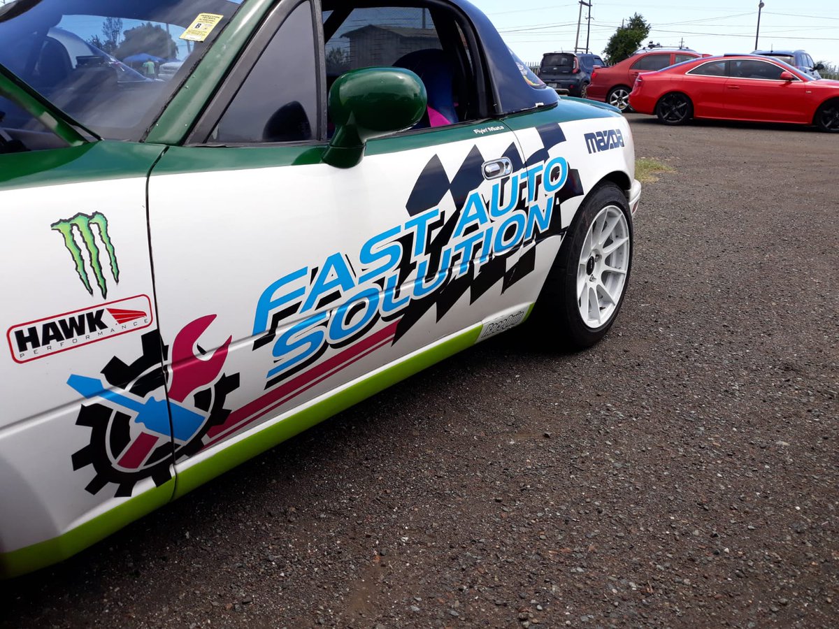 RCompacto's tweet image. We are proud that Fast Auto Solution one of our client works Glory's Miata for the Solo One in Puerto Rico. Congrats for both!!!! @