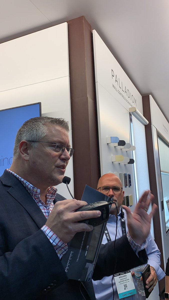 ToniSabStyle's tweet photo. Great booth @Lutron talking lighting to ease your eyes as you age, highlight art with true colors and other cool things you can do with the right technology @CEDIAExpo @CEDIA #humancentriclighting #designconnection @thenkba #cediaexpo2019 @lipinstitute #tech https://t.co/6k7gsMZJUW