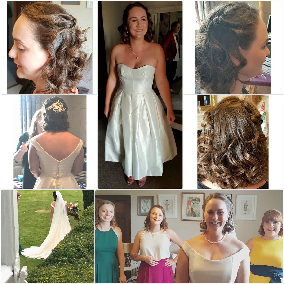 JDressingTable's tweet image. Beaming Bride Sophie had 2days of Wedding fun @ beautiful Broadfield Court, Hfd lst wkend&amp;amp; I'm so happy I was chosen to be a part of it. Loved creating her simply swept wavy style &amp;amp; soft subtle Makeup choices, which complimented her classic style dresses to a t on both happy days