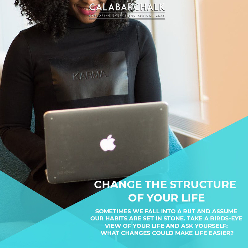 BuyCalabarchalk's tweet photo. Sometimes we need to change the structure of our lives. Embrace Change!
#Lifestyle #LifeBalance #Africanclay #Calabarchalk https://t.co/CeFVZa50yi
