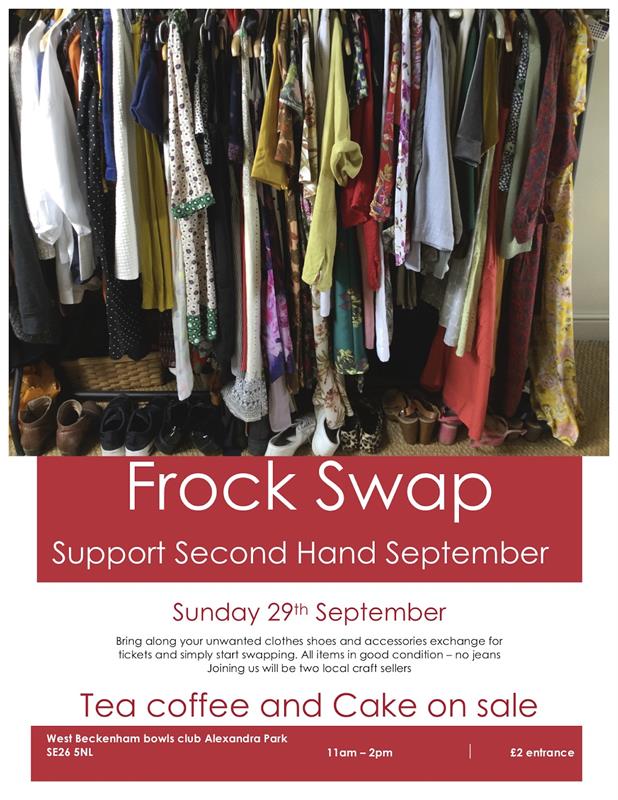WestBeckBowls's tweet photo. Frock Swap comes to West Beck September 29 in Sydenham, Grea... https://t.co/jKXlx4IhTT https://t.co/g2LxDwBpTm