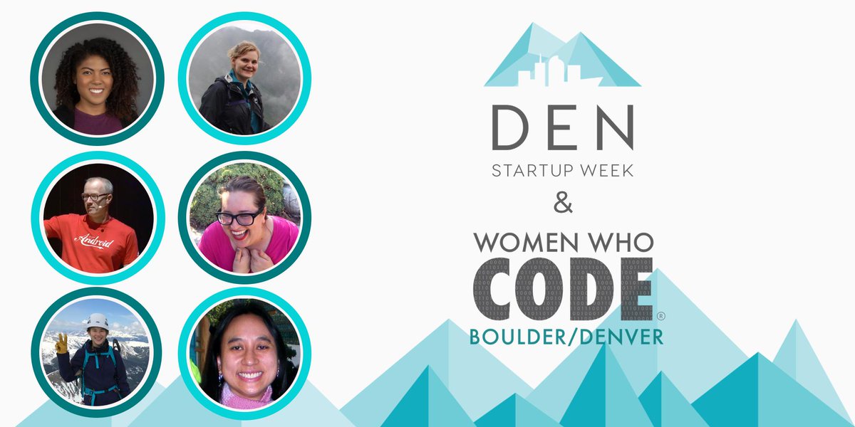 ⚡️Meet our awesome speakers for Lightning Talks About Developer Fails during @DENStartupWeek on Sept 16th: ⚡️Blu Mays, ⚡️ @jeanettehead17, ⚡️ <a href="/5280mark/">5280 Mark</a>,  ⚡️Meagan Cooney, ⚡️ <a href="/Tori_Huang/">Tori Huang</a>,  and ⚡️ <a href="/sunfishgurl/">Vui Nguyen (She/Her)</a>! RSVP:buff.ly/2Lr3Gtr ⚡️