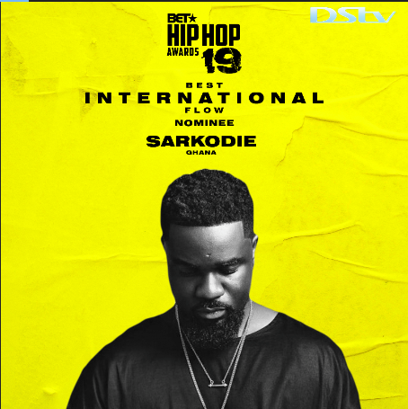A Black Star continues to rise! Massive shout out to the king <a href="/sarkodie/">Sarkodie</a> for scoring a Best international Act Flow nomination at the 2019 BET Hip Hop Awards. Catch them live on 9 October at 2am CAT # AfricaStandUp