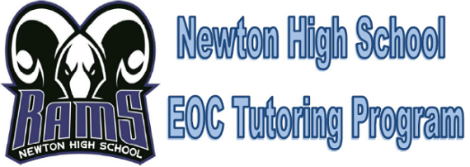 EOC Tutoring Services Now Available!!! Services will be offered Monday - Thurs after school from 3:30 - 4:45 starting September 16, 2019 - May 8, 2020. Get help in class and prepare for EOC exams. Visit the Newton High school website to download the registration form. #RAMSRISE