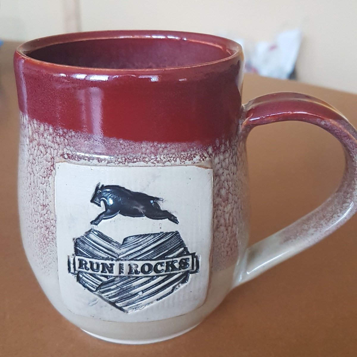 SinisterSports's tweet photo. Mountain Mud is providing prizing for Run the Rocks too! You could win one of these awesome, handmade mugs. Not only do they look super cool, but they also hold a lot of coffee. 
#SinisterSports #RunTheRocks #RtR #RockRunner #Frankslide #Pottery #MountainMud https://t.co/ZGK2gOvaz9