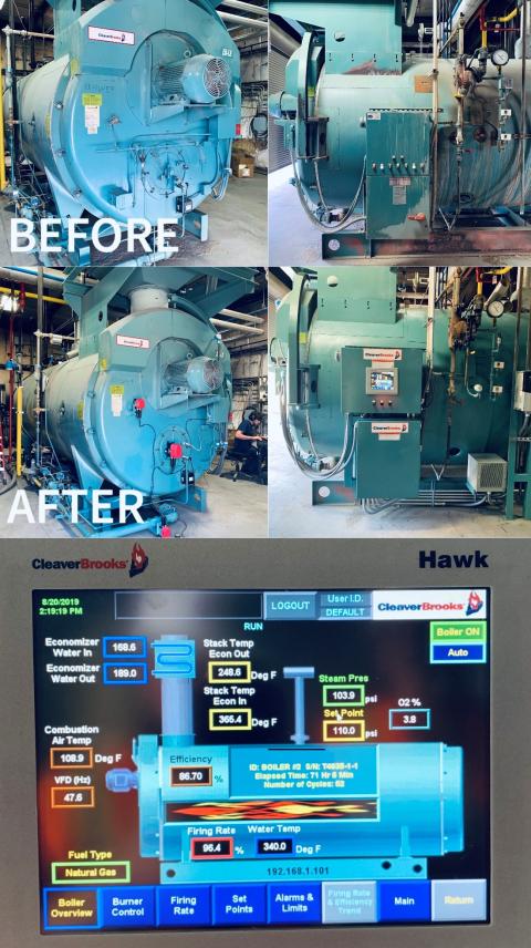 cleaverbrooks's tweet photo. Check out this new Hawk 4000 PLC boiler control package Servco Boiler Sales &amp; Service installed as an updgrade to one of their customers in Ogden, UT. Looking to upgrade your system? #Cleaverbrooks #Boilercontrols
Learn more: https://t.co/ObF7NwcH4r https://t.co/fQJA3TXWFf