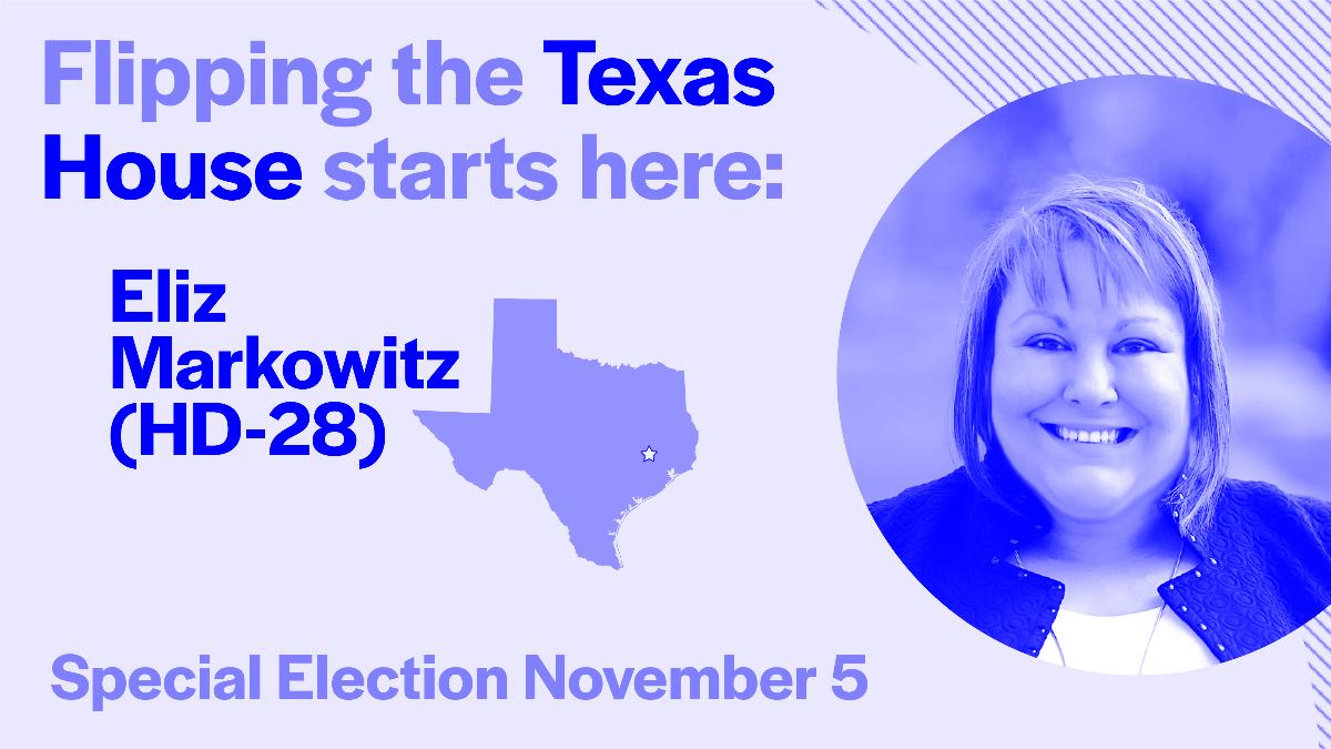 Eliz Markowitz is running for TX State House