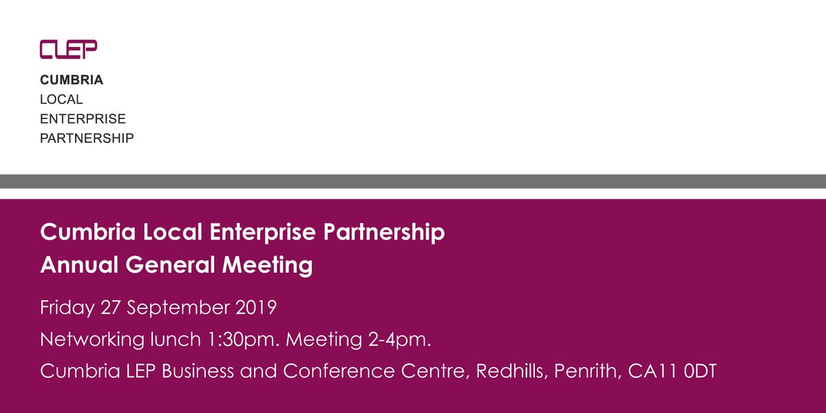 Our AGM may be fully booked, but you can still put forward questions to be answered by our Board during the Question &amp; Answer session 👍

Send us your questions on here using the hashtag #CLEPAGM19 💭❔