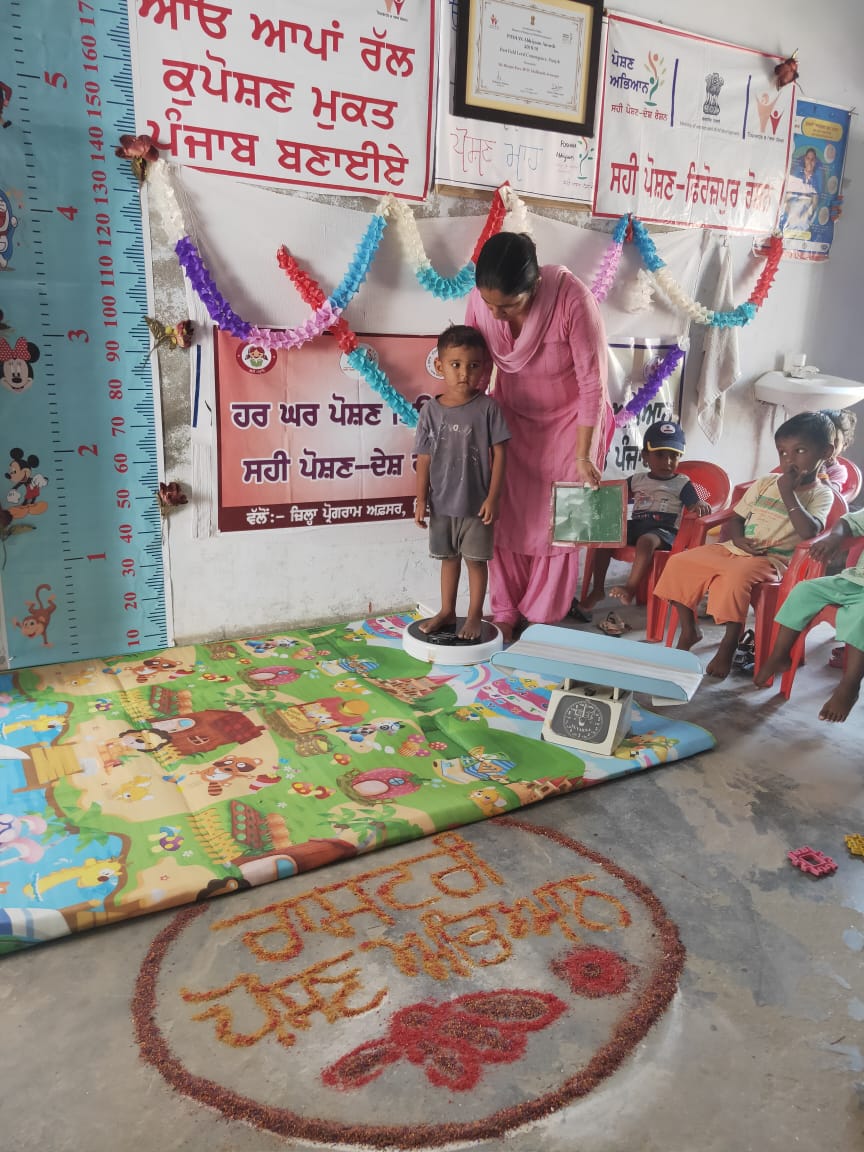 PoshanFerozepur's tweet photo. "Growth Monitoring"
#BetterMonitoring #BetterGrowth #KuposhanMukatBharat #SahiPoshanDeshRoshan #ThankyouAnganwadiDidi #PoshanToyhaarSeVyevahar #PoshanAbhiyaan #TandrustPunjab
@MoRD_GOI @dsswcd @MinistryWCD @MoHFW_INDIA @NITIAayog @PMOIndia @PunjabGovtIndia https://t.co/8YCZn6GAAu