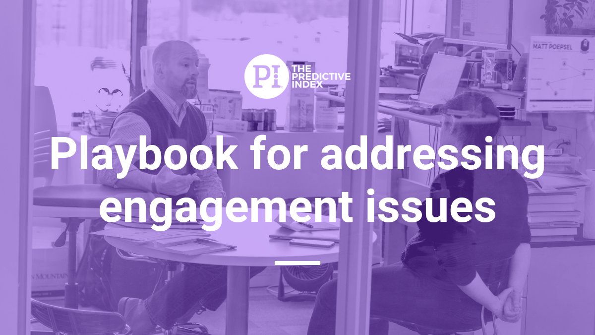 predictiveindex's tweet image. Don't let engagement issues keep your business from success. Here's how to improve engagement: go1.predictiveindex.com/ebook/playbook…

#talentoptimization #employeeengagement #management #managers
