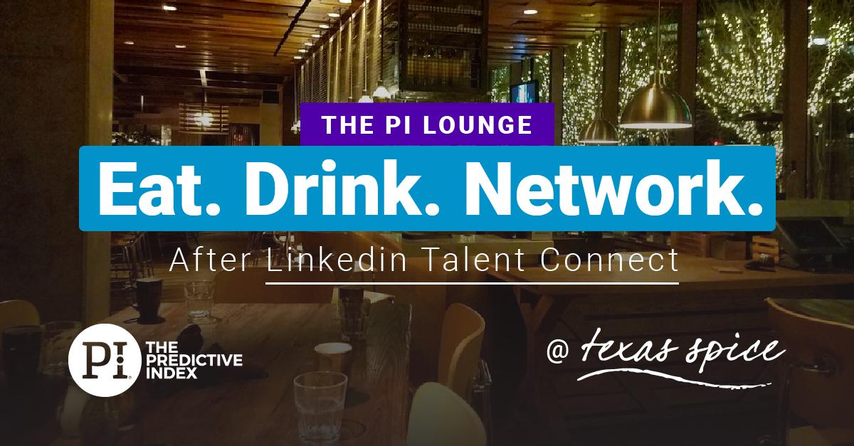 predictiveindex's tweet image. Meet us in #Dallas for free food and drinks at Texas Spice! Network with talent leaders right outside of this year's Linkedin #TalentConnect at 7:30pm on September 25. go1.predictiveindex.com/talentconnect2…

#texas #linkedin