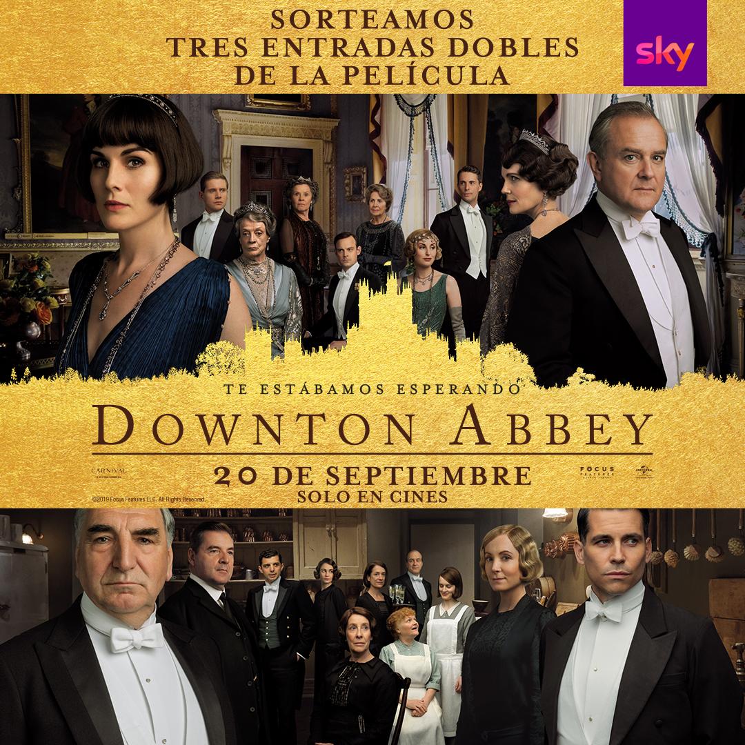 ¿Quieres un entrada doble para disfrutar del estreno en cines de #DowntonAbbeyLaPelícula👑 y 3 meses de Sky gratis para revivir la serie al completo?

1. Sigue a <a href="/Universal_Spain/">Universal Pictures</a> y <a href="/Sky_es/">Sky España</a>
2. Haz RT
3. Dinos cuál es tu personaje favorito y por qué

BBLL: bit.ly/DowntonAbbeyLa…