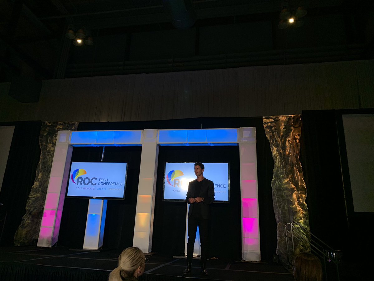 BobDuffyROC's tweet photo. There was no better way to complete a fantastic #rtc19 than a keynote by @BenNemtin - who is such an inspirational speaker- but more importantly- @BenNemtin and his team do such wonderful things for others. Thank you!
@RochesterChambr https://t.co/YXCEeMi58m