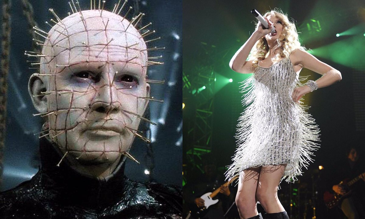 RiotGrlErin's tweet photo. Battle: Who you got? 
RT for Hellraiser
Like for Taylor Swift https://t.co/UP6k1L1NB6