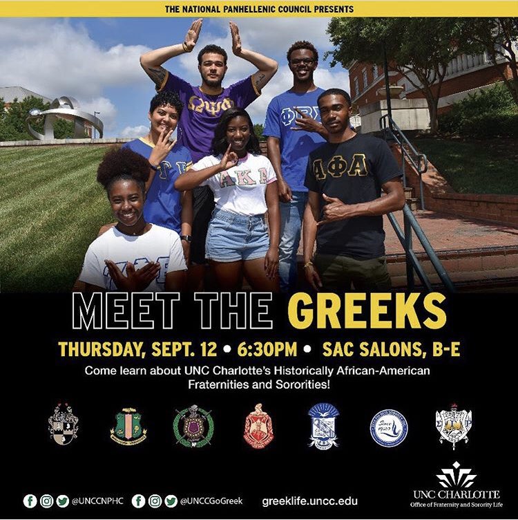 UNC Charlotte NPHC tweet media
