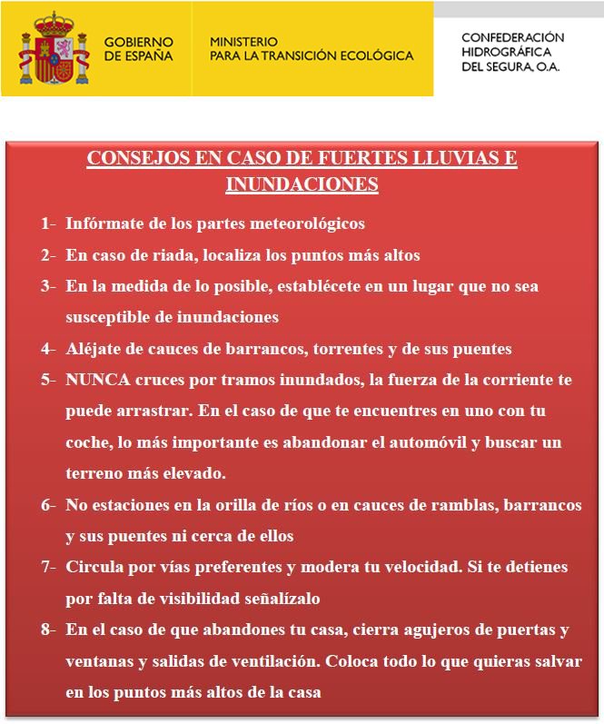 chsriosegura's tweet photo. IMPORTANTE: No se prevé desbordamiento del río Segura en Murcia. En estos momentos, en Contraparada, el caudal es de 183 m3/s. Es un caudal muy importante, pero no se prevé que se desborde. Seguiremos evolución en las próximas horas. Recordad que hay que extremar las precauciones https://t.co/EZxJqUStDA