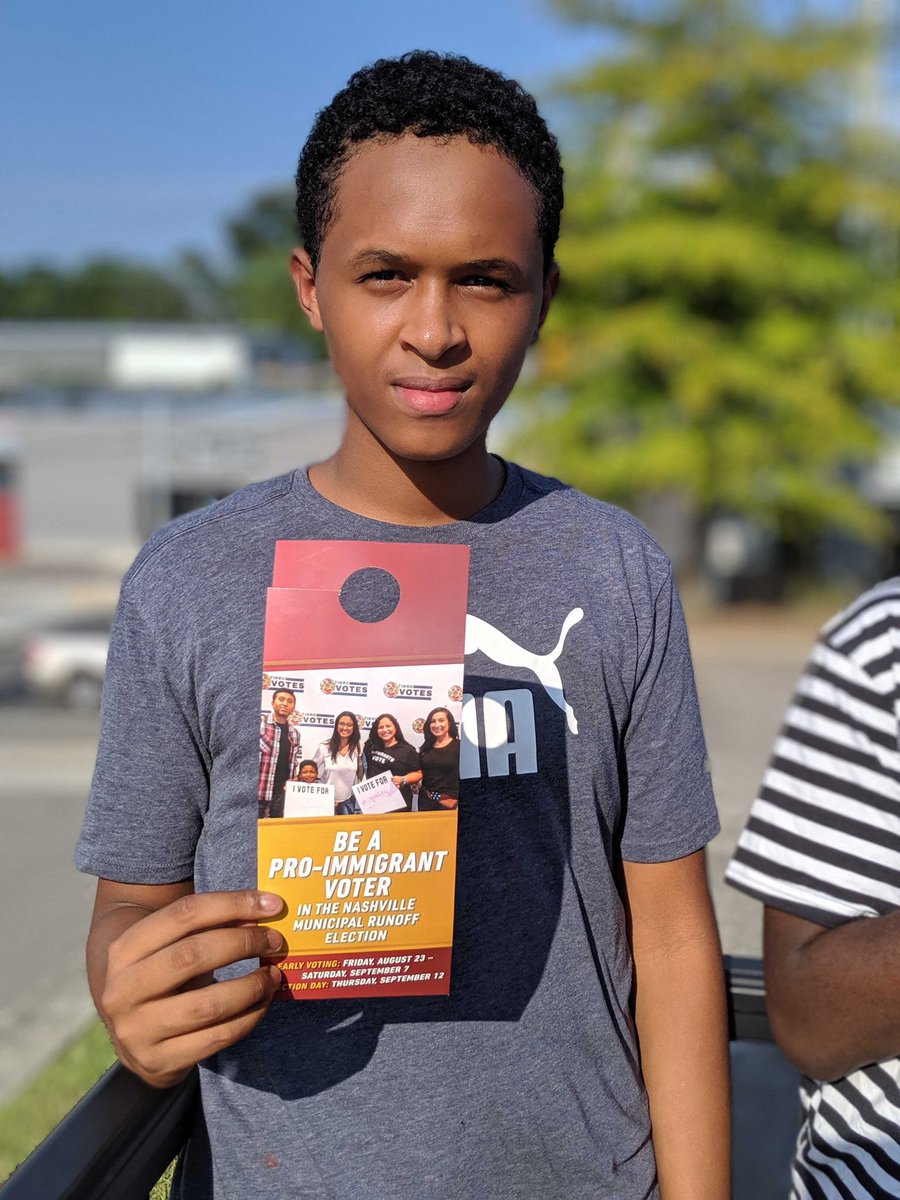 TIRRCVotes's tweet photo. It’s Election Day in Nashville, and our last canvassers are out the door! Polls are open until 7 pm - make sure you cast your ballot in this historic election. Find your polling location here: https://t.co/36SuWSKPlH https://t.co/NNROD3bedY